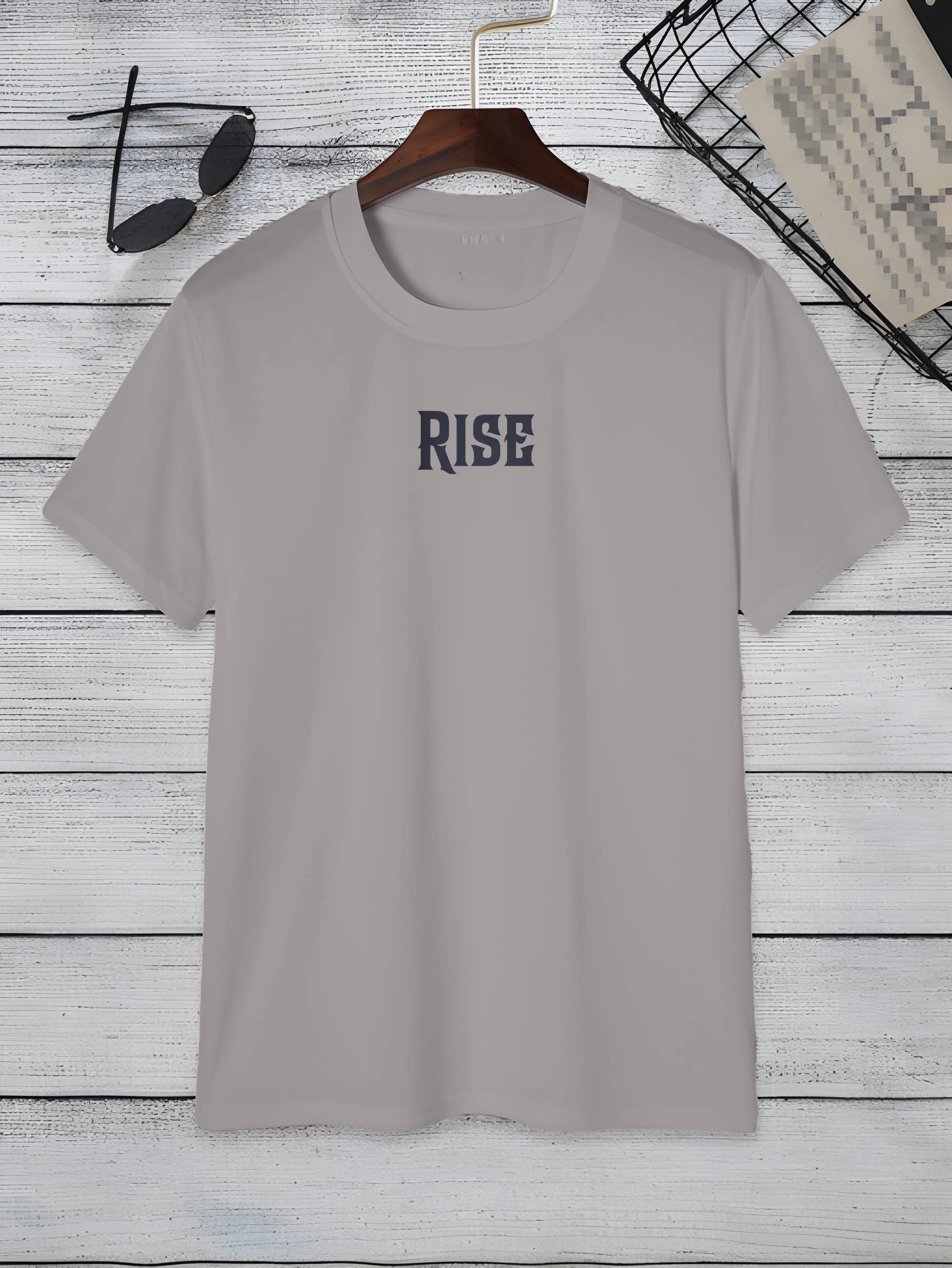 Rise Slogan T-Shirt For Both Men and Women