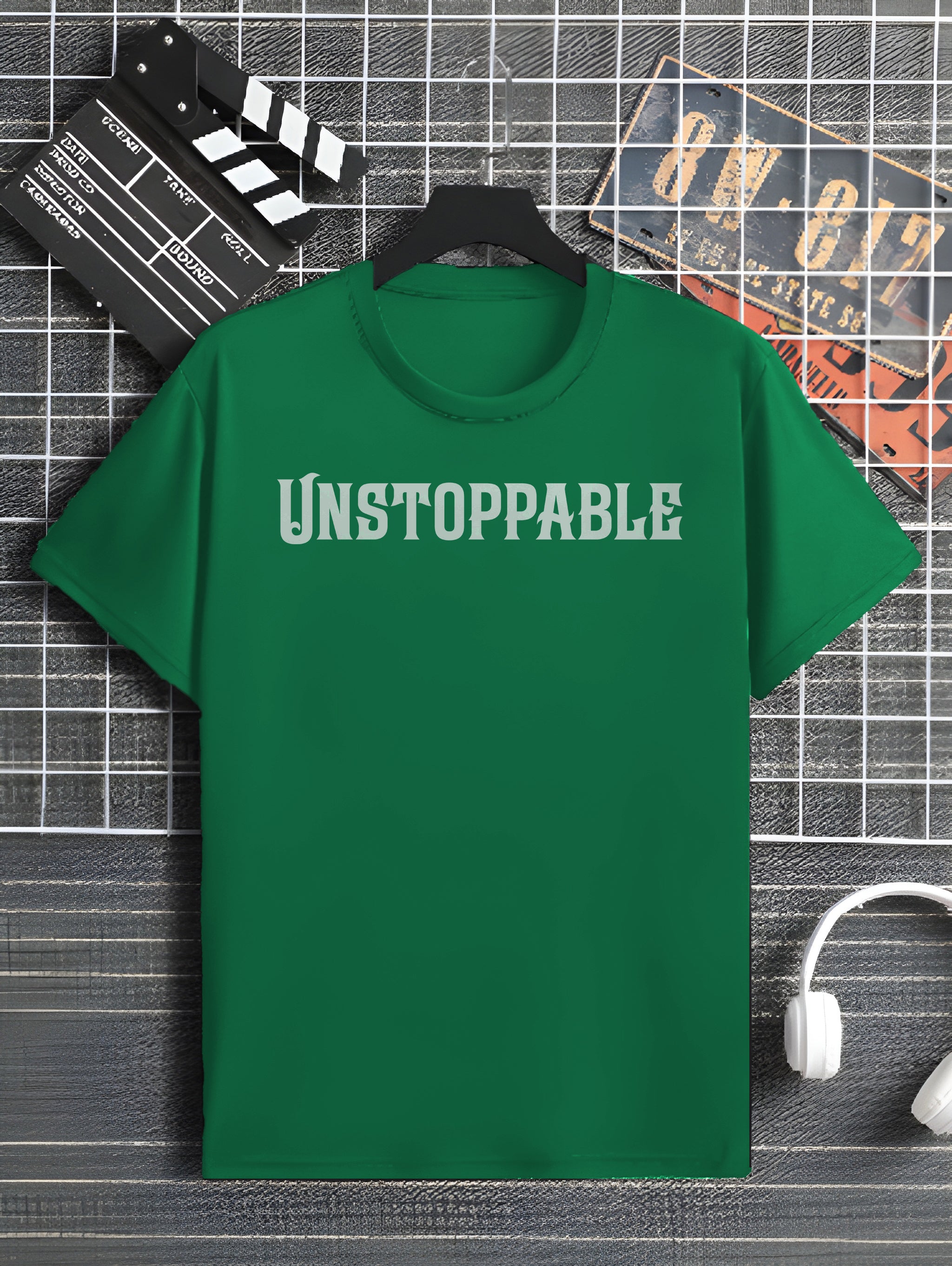Unstoppable Slogan T-Shirt For Both Men And Women