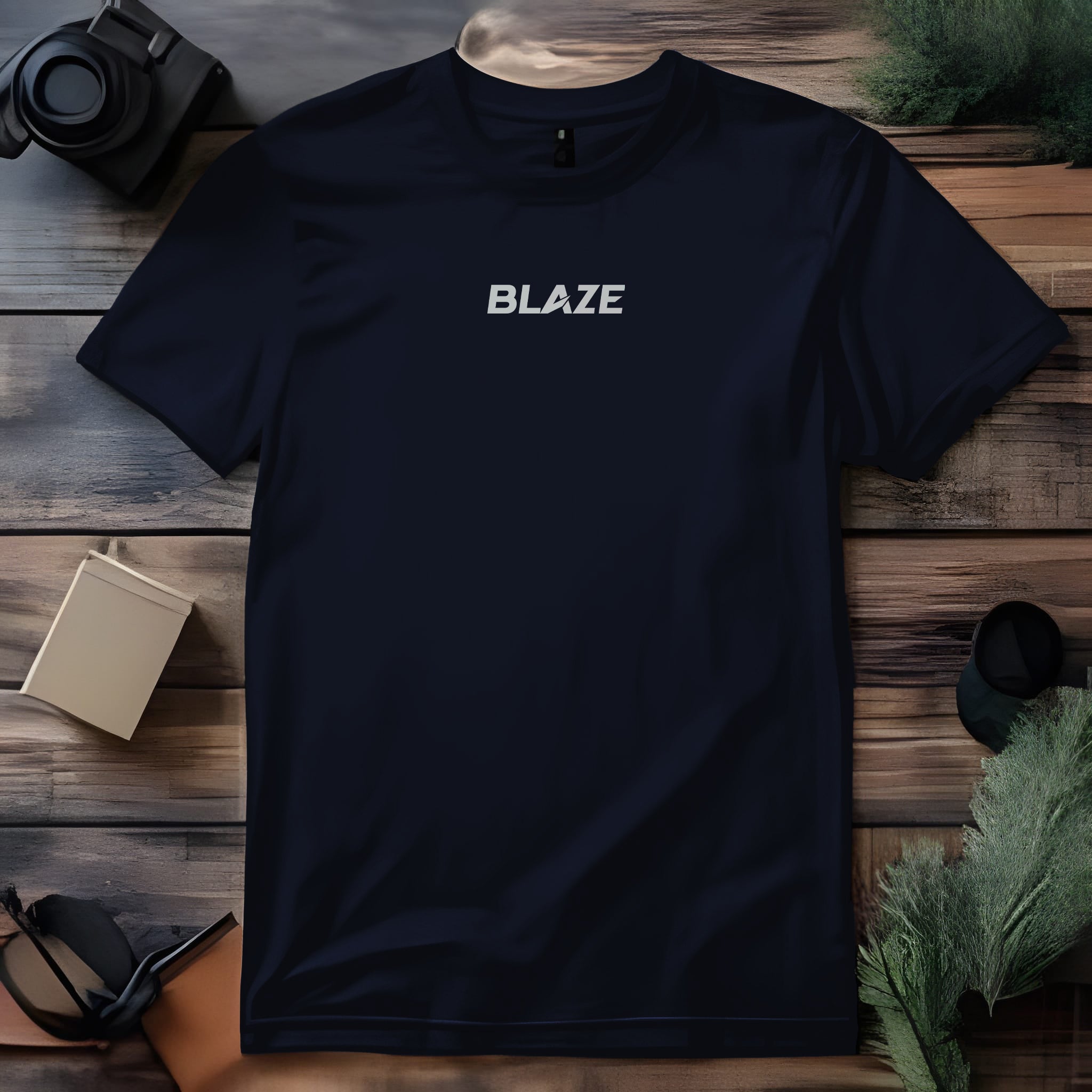 Unisex Blaze Slogan T-Shirt