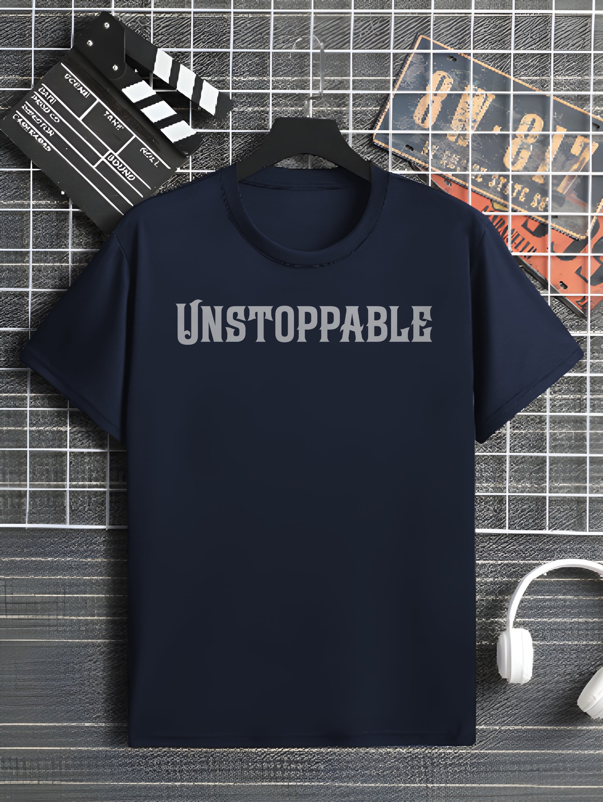 Unstoppable Slogan T-Shirt For Both Men And Women