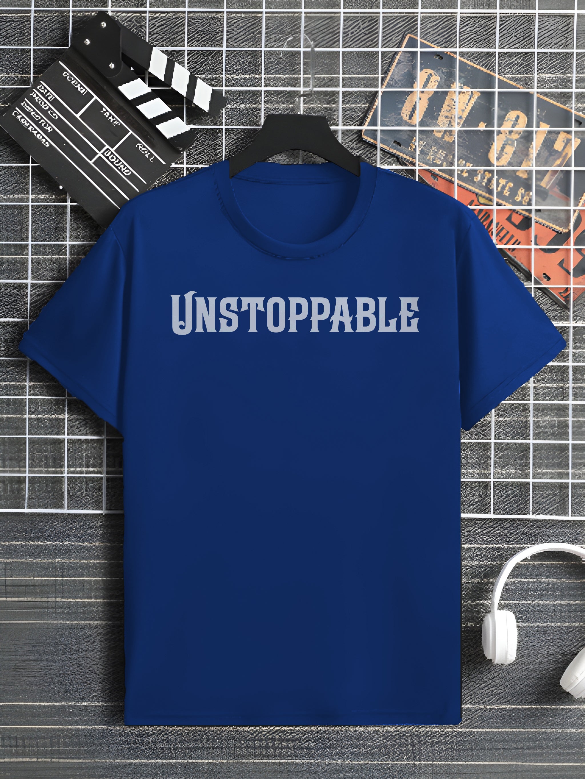 Unstoppable Slogan T-Shirt For Both Men And Women