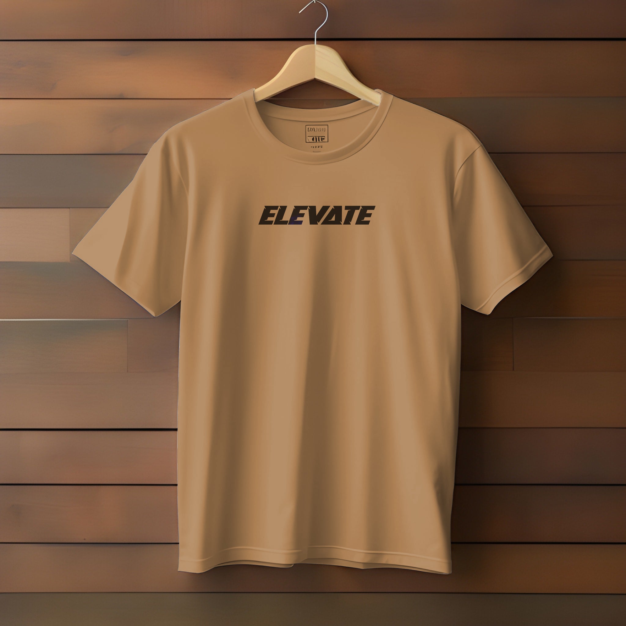 Elevate Slogan T-shirt For Both Men And Women