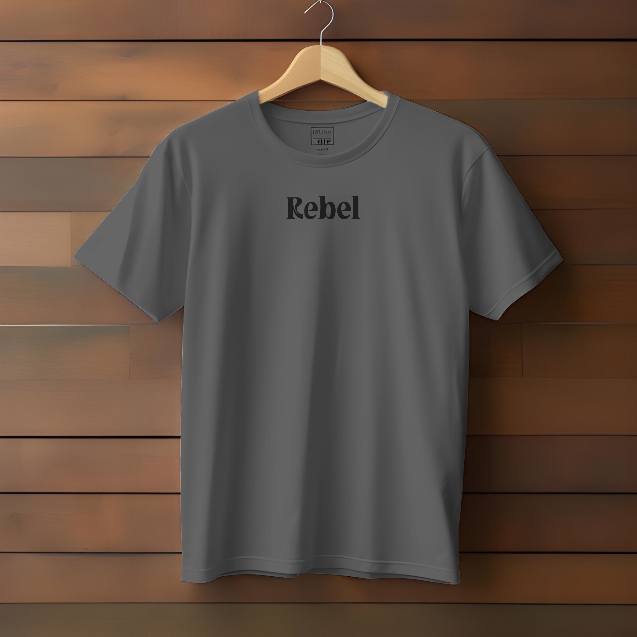 Rebel Slogan T-Shirt For Both Men And Women
