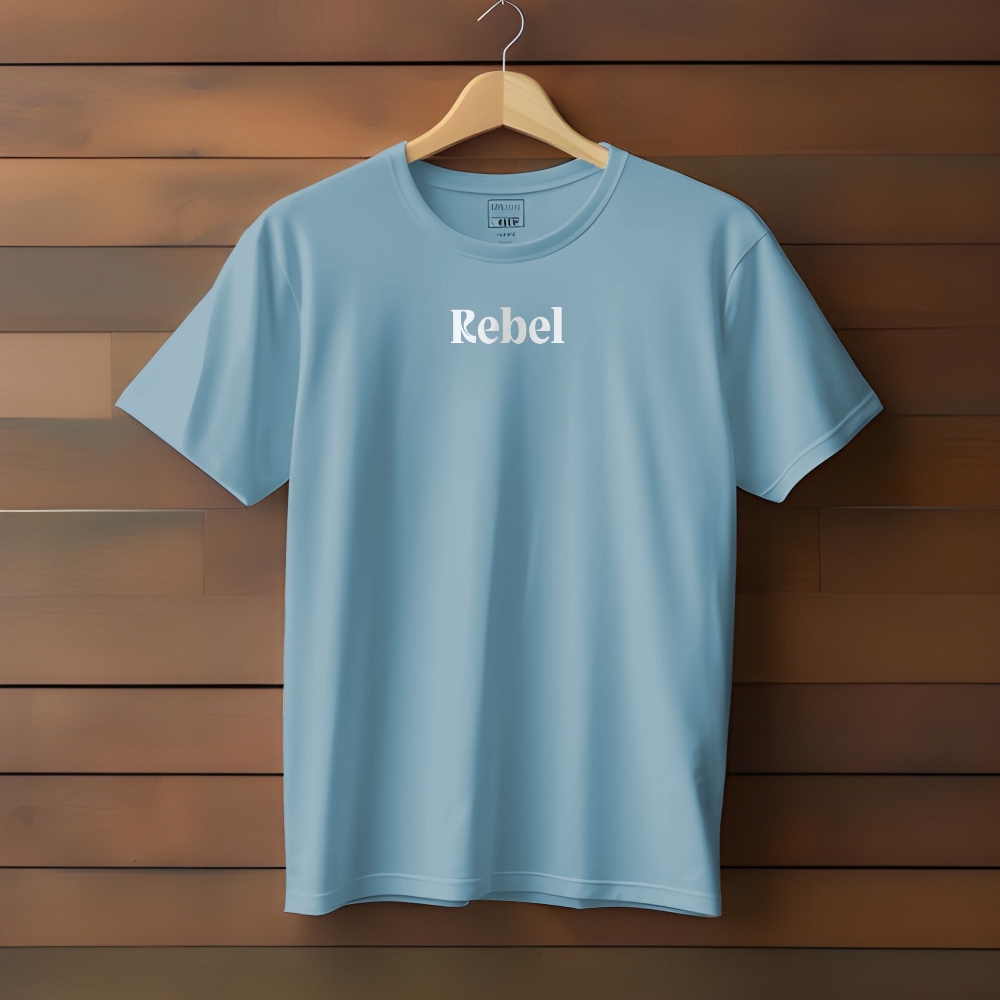 Rebel White Slogan Unisex T-Shirt