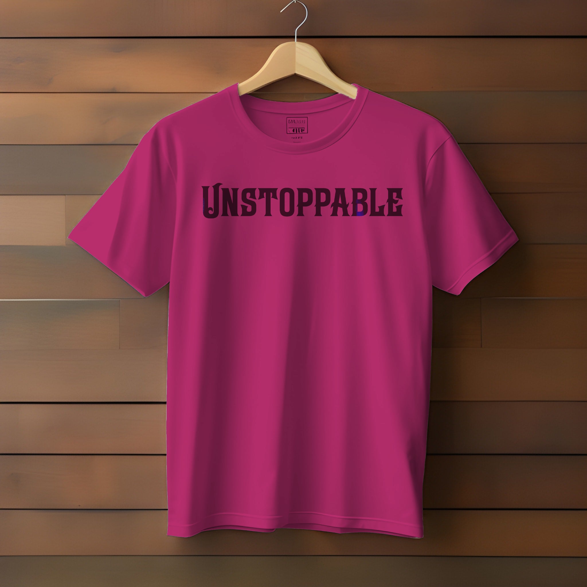 Unisex Unstoppable Slogan T-Shirt