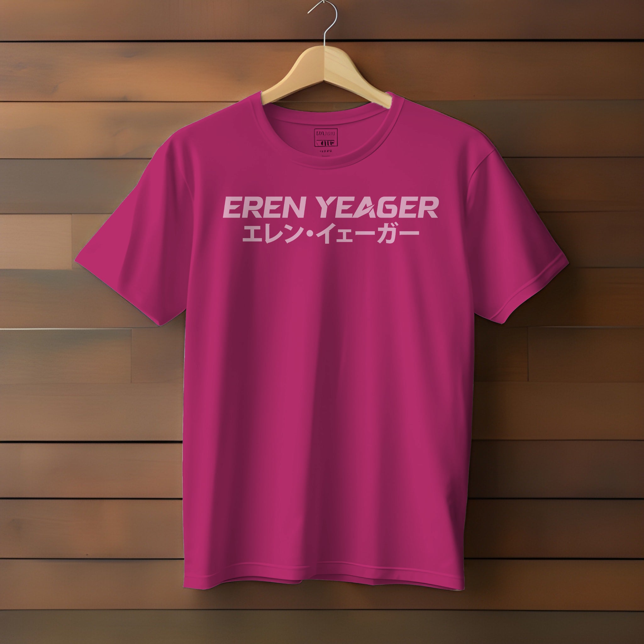 Eren Yeager T-Shirt From Attack On Titan For Both Men And Women