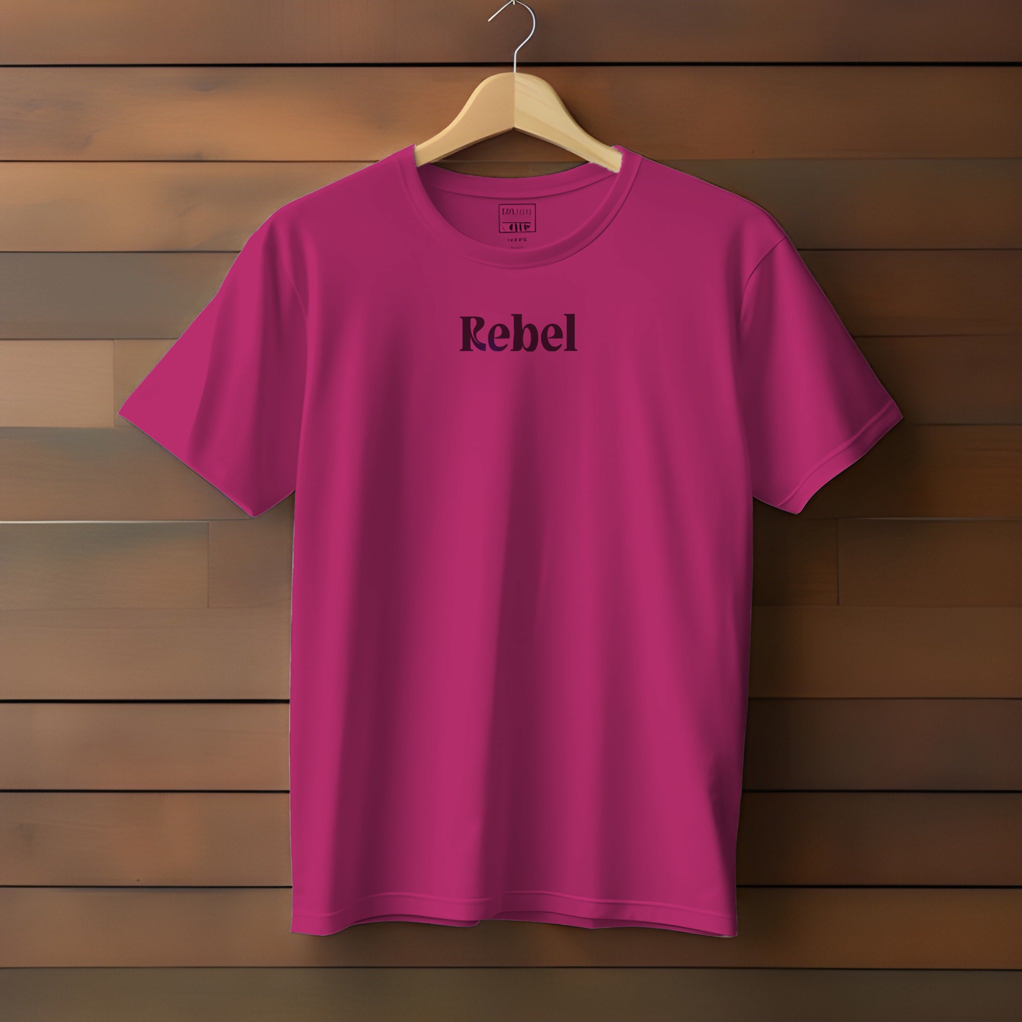 Rebel Slogan T-Shirt For Both Men And Women