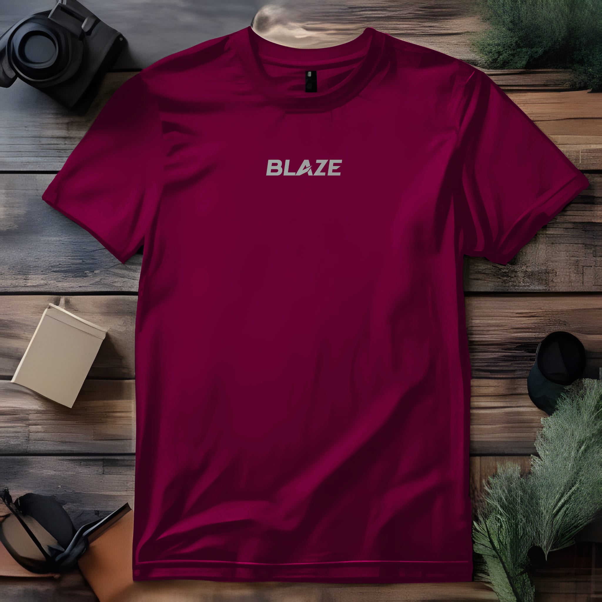 Unisex Blaze Slogan T-Shirt