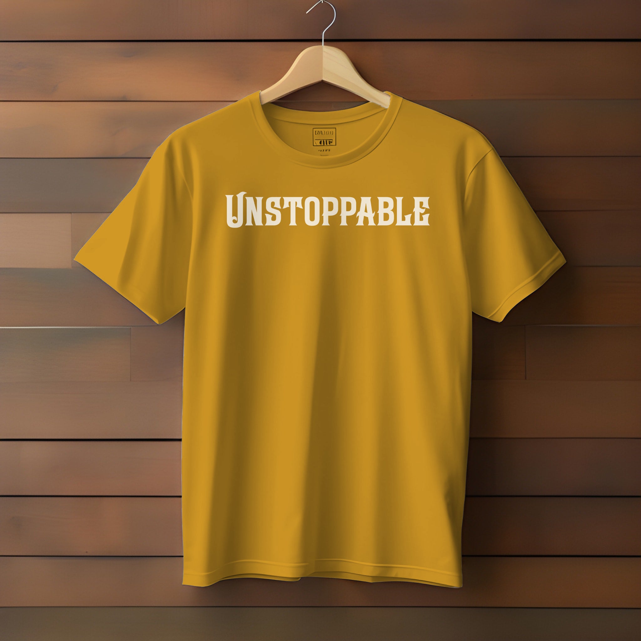 Unstoppable Slogan T-Shirt For Both Men And Women