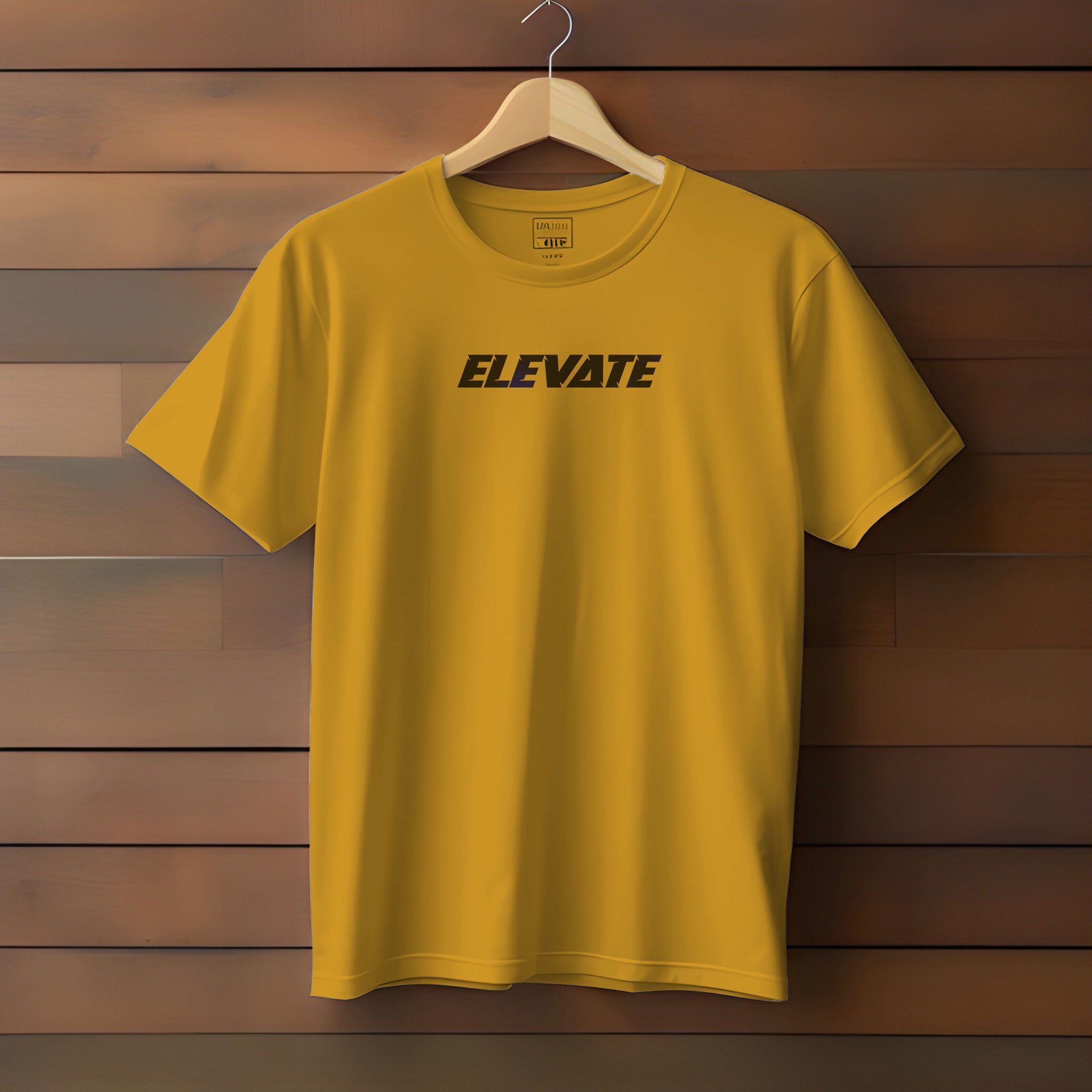 Elevate Slogan T-shirt For Both Men And Women