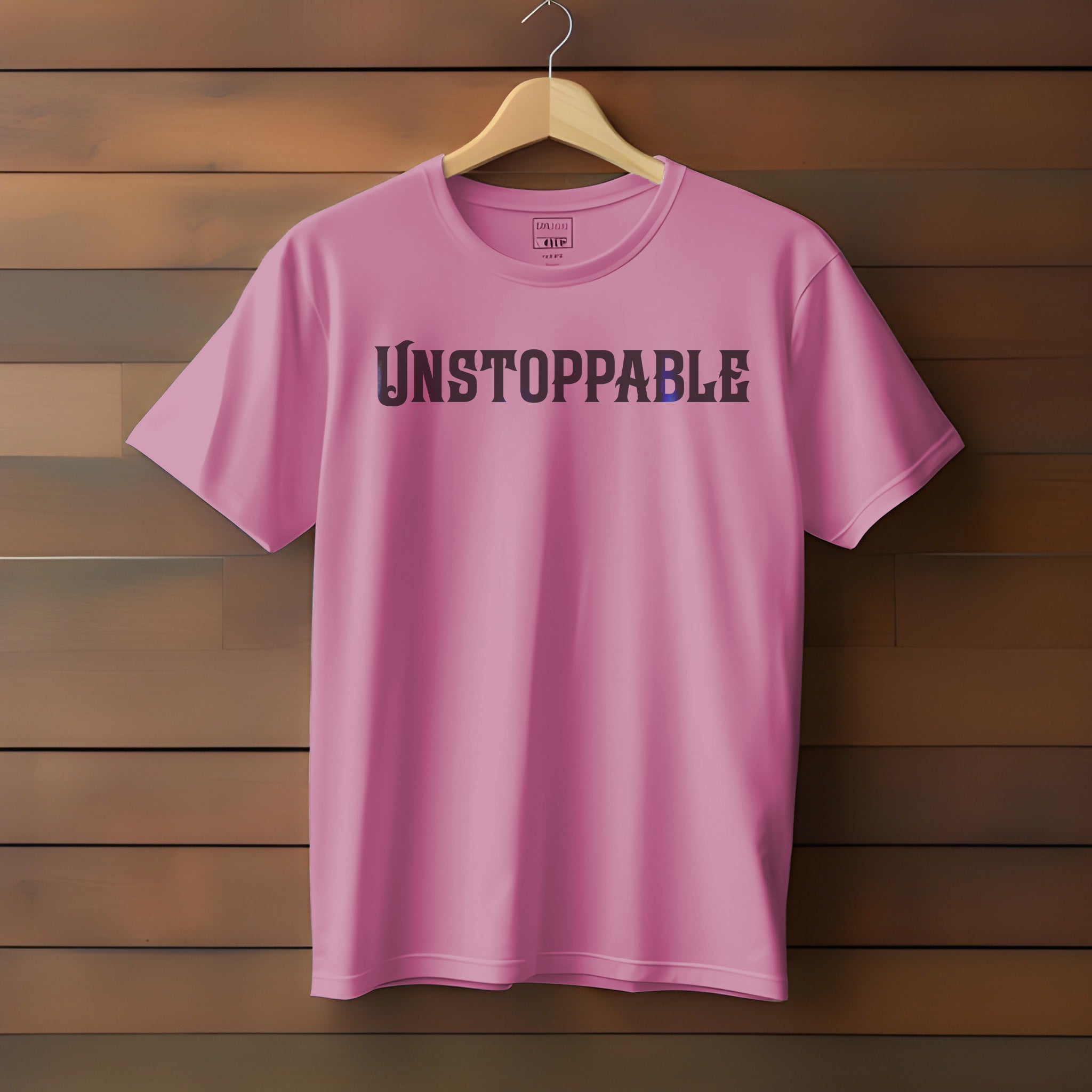 Unisex Unstoppable Slogan T-Shirt