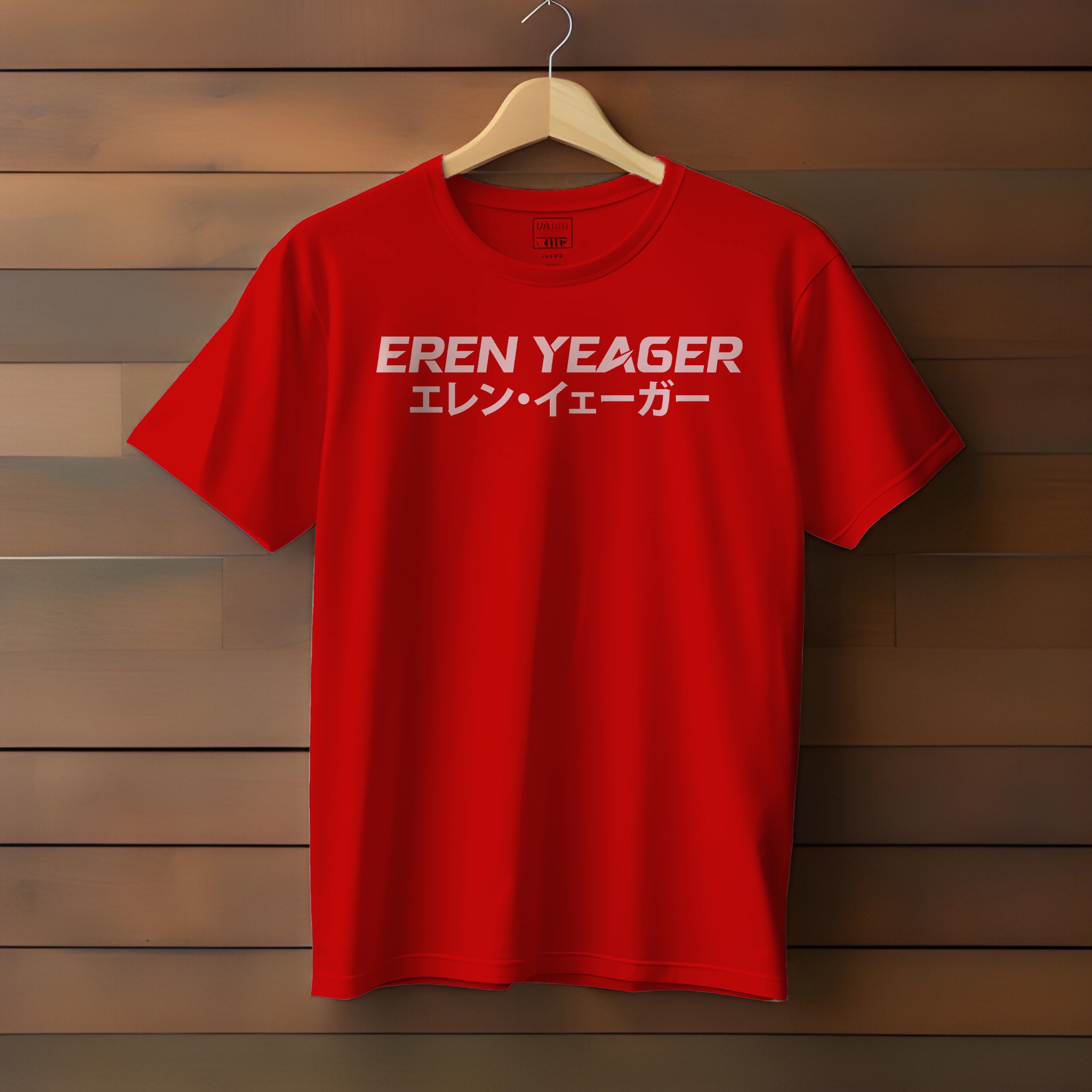 Eren Yeager T-Shirt From Attack On Titan For Both Men And Women