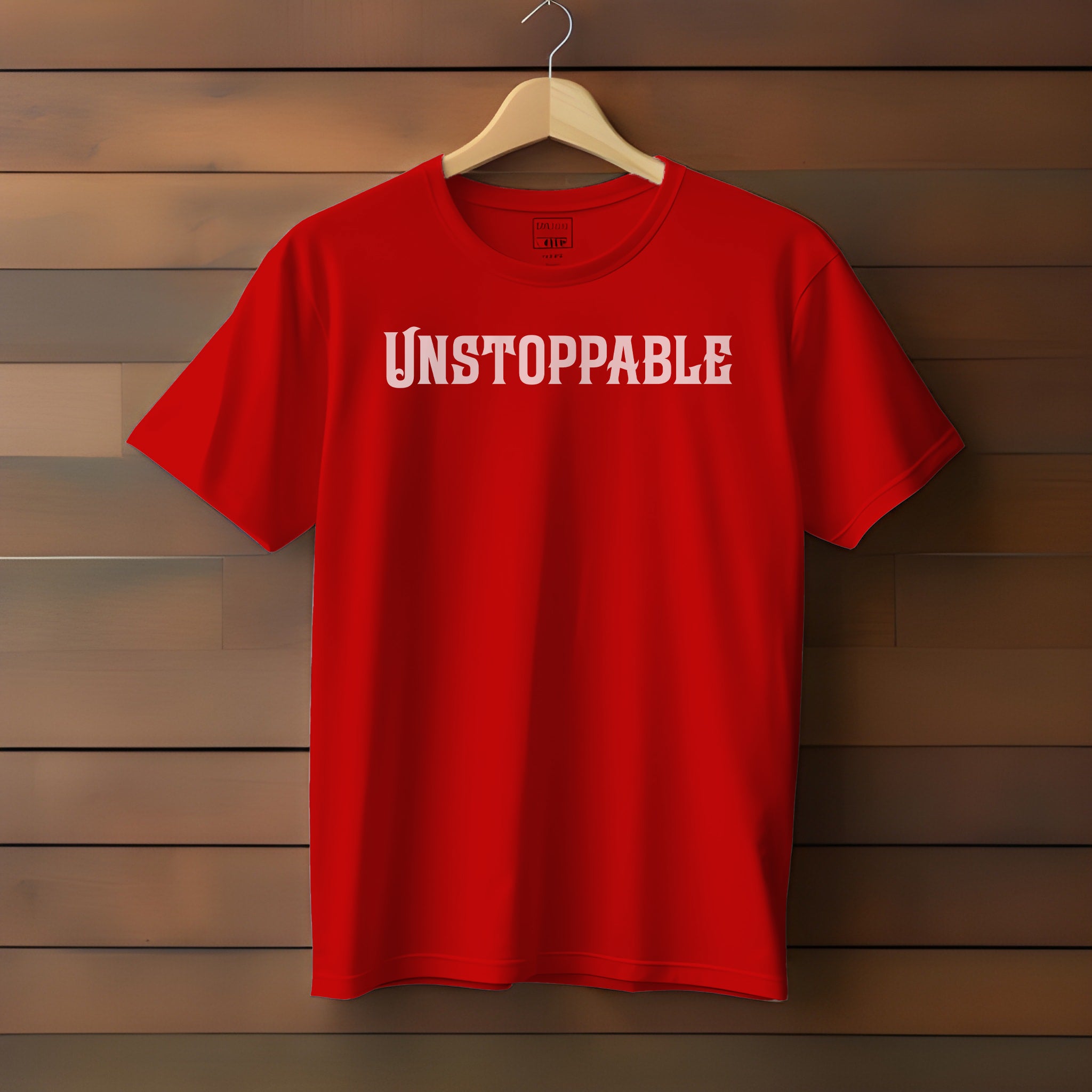 Unstoppable Slogan T-Shirt For Both Men And Women