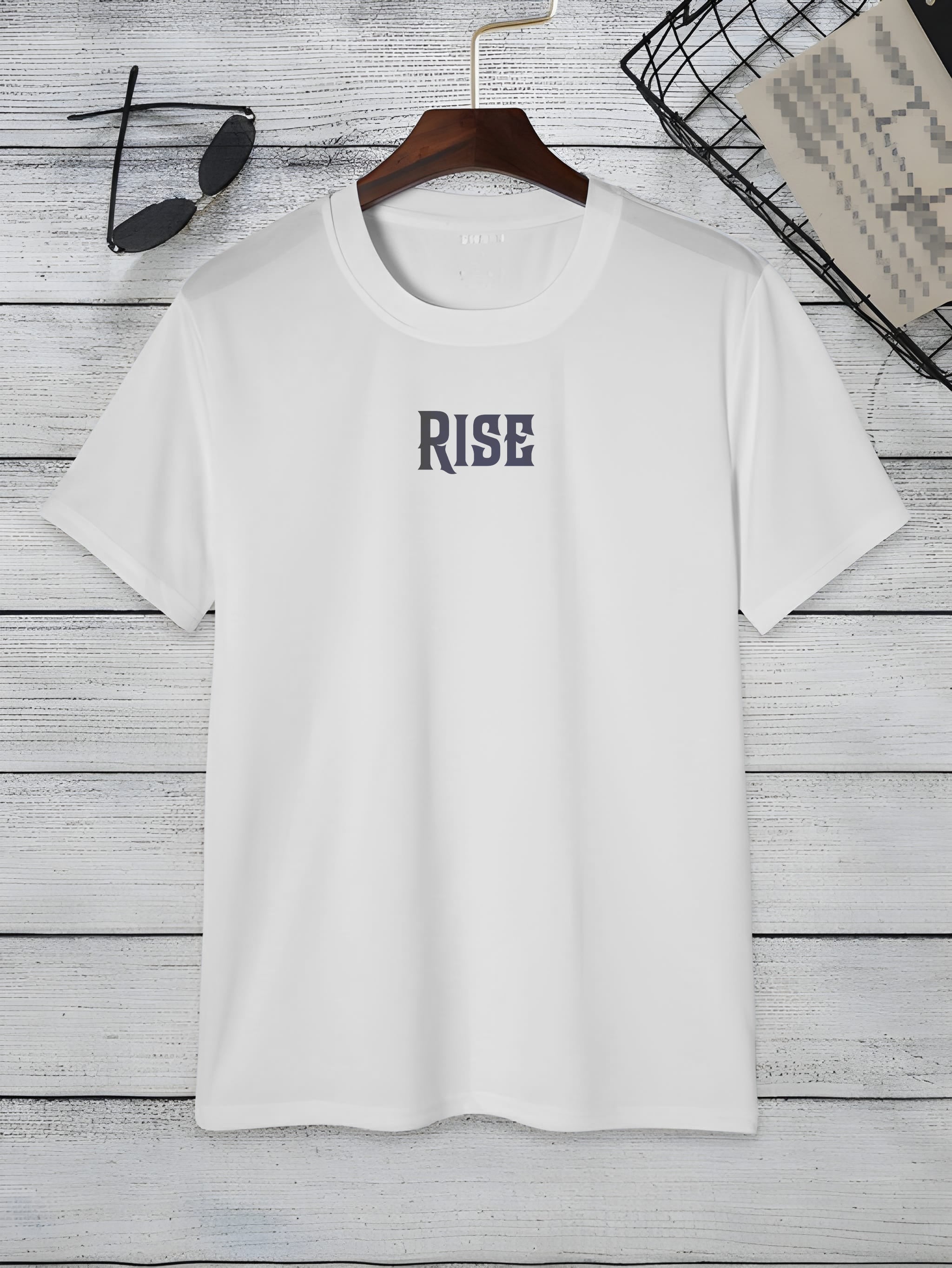 Rise Slogan T-Shirt For Both Men and Women